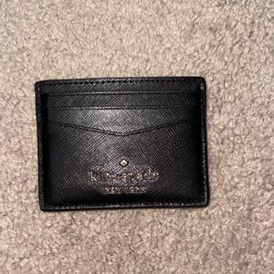 Kate Spade Elegant Black Card Holder